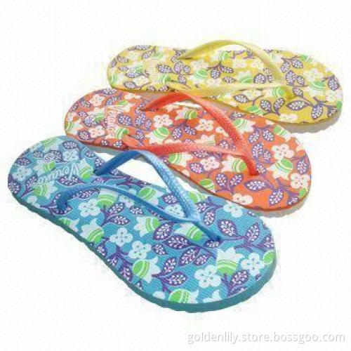 EVA Women's Flip-flops, Made of EVA and PVC